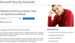 Čtvrtá verze Microsoft Security Essentials zdarma ke stažení Čtvrtá verze Microsoft Security Essentials zdarma ke stažení
